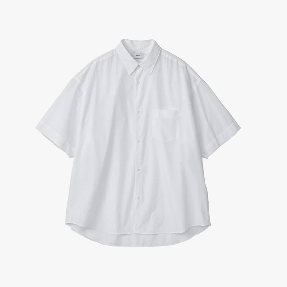 Graphpaper - Broad S/S Oversized Regular Collar Shirt