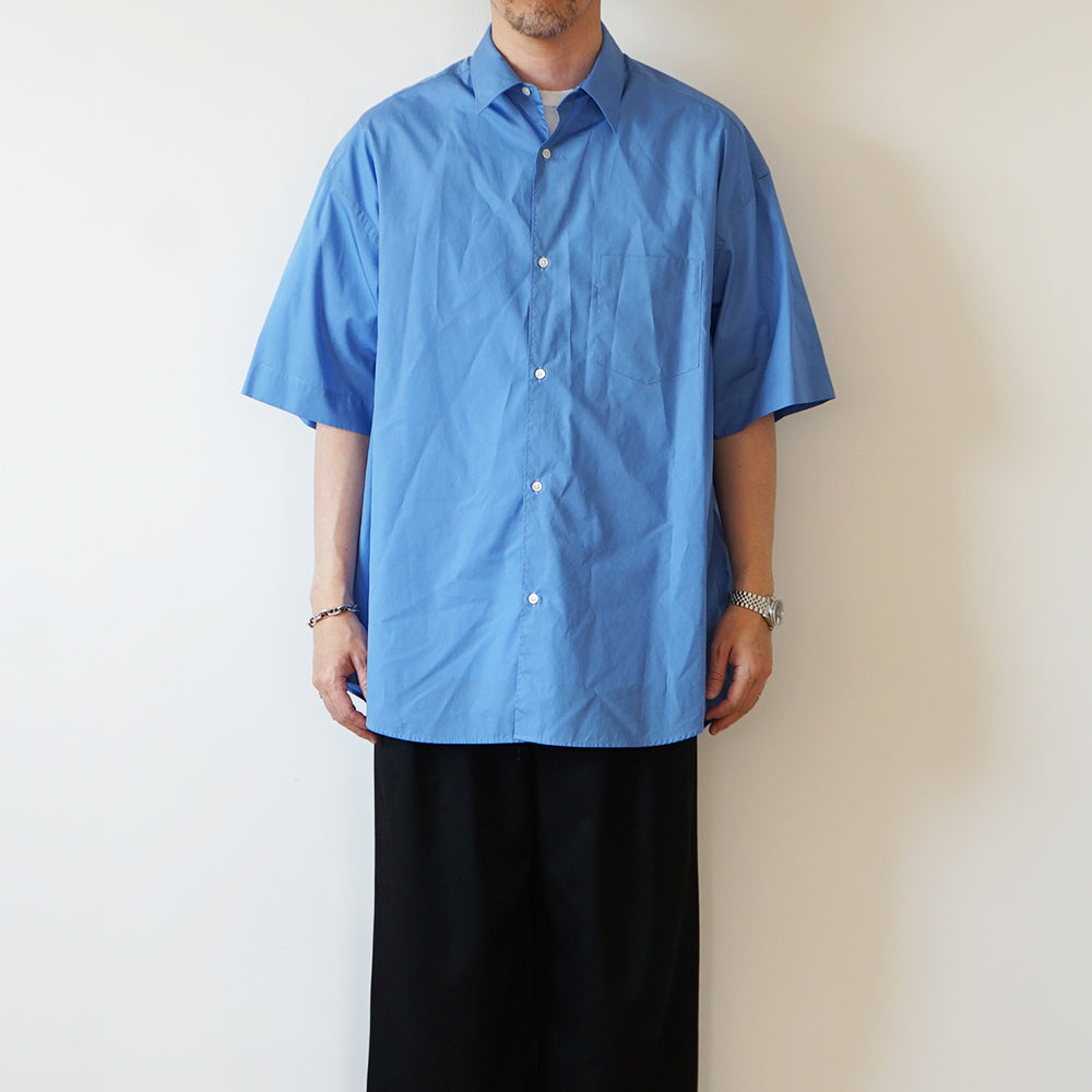 Graphpaper - Broad S/S Oversized Regular Collar Shirt