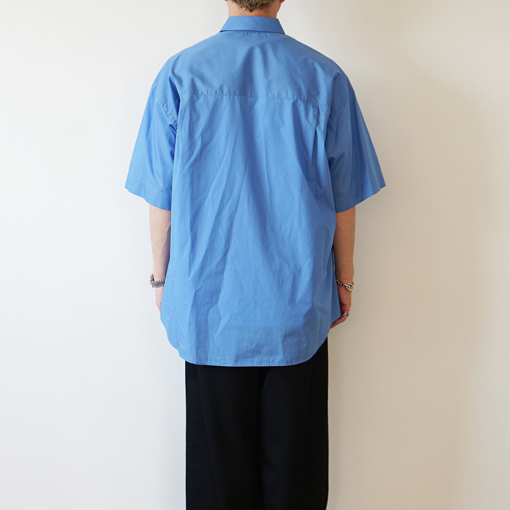 Graphpaper - Broad S/S Oversized Regular Collar Shirt