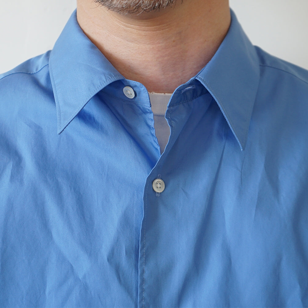 Graphpaper - Broad S/S Oversized Regular Collar Shirt