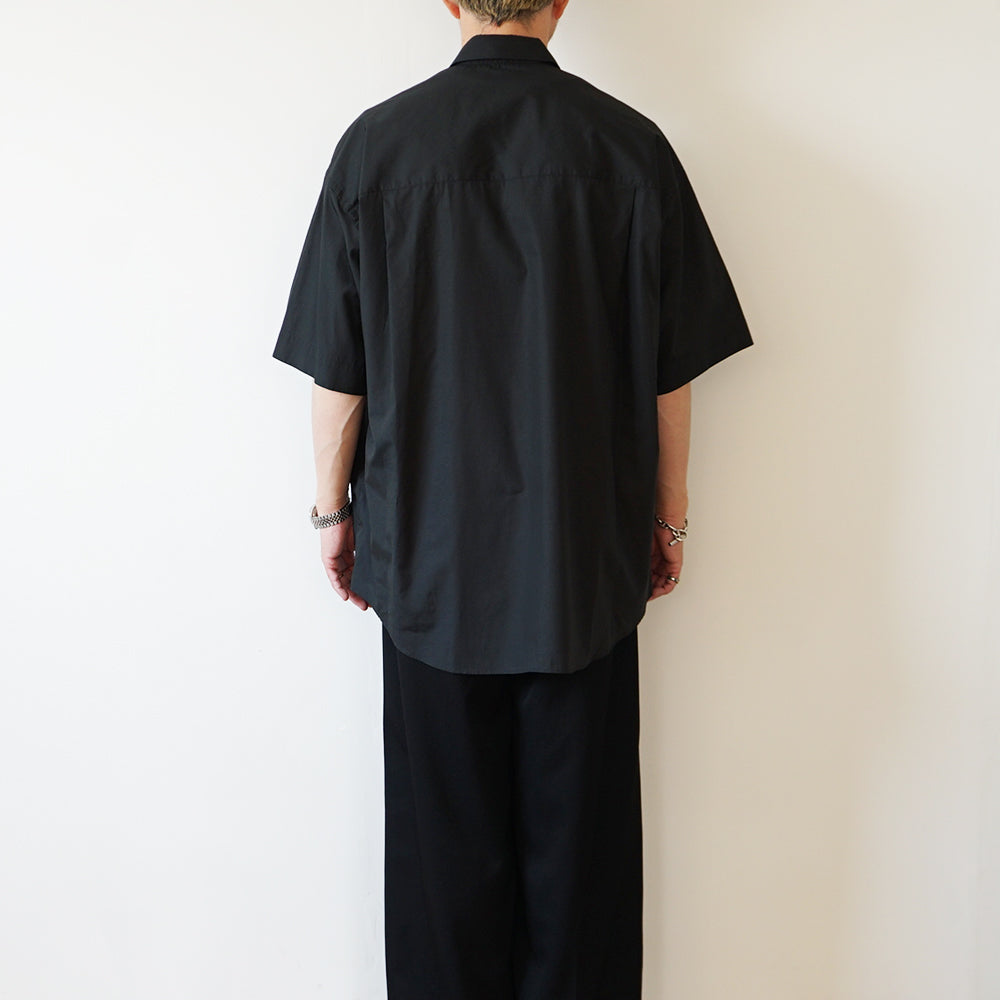Graphpaper - Broad S/S Oversized Regular Collar Shirt