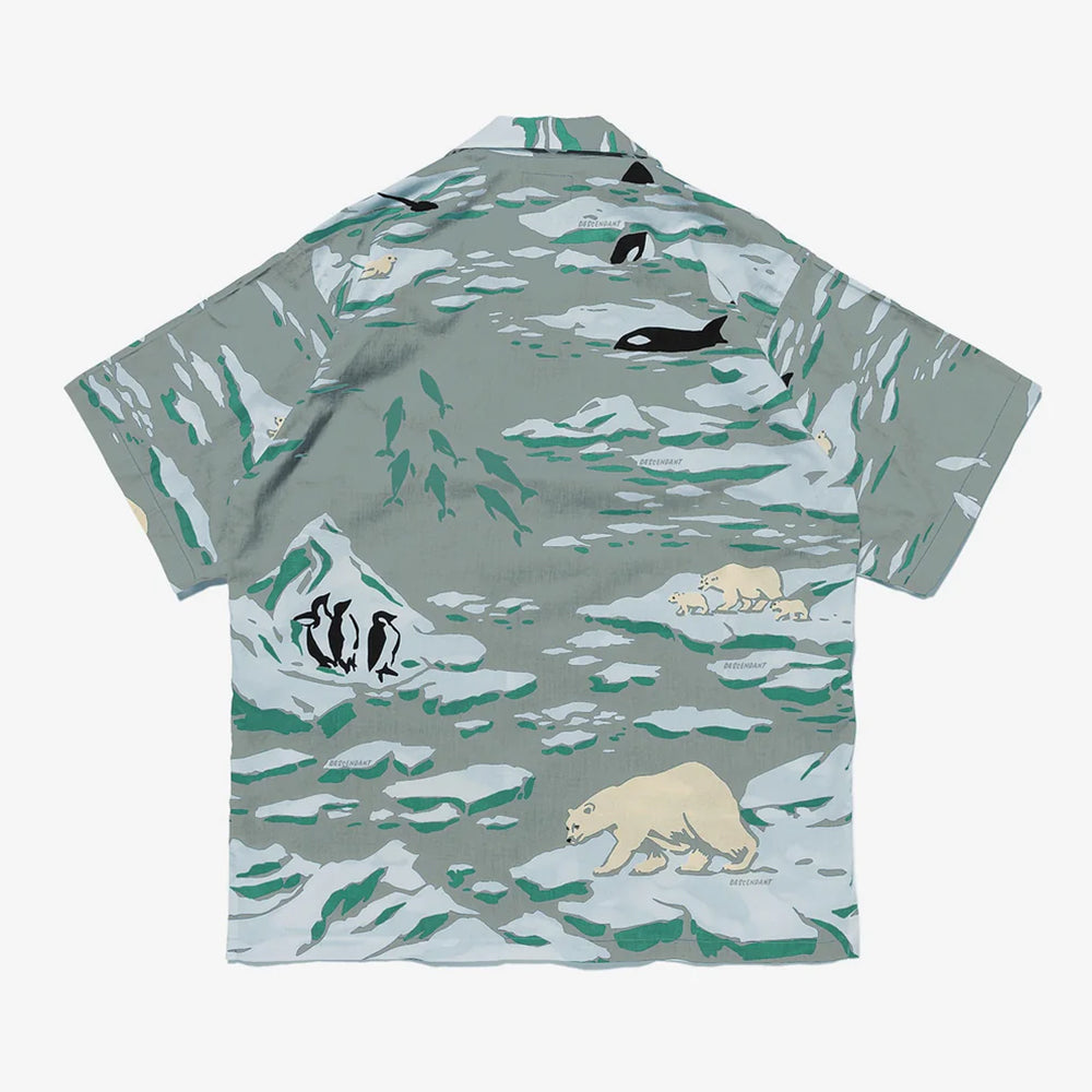 descendant シャツ 03 DESCENDANT - EDGD OPEN COLLAR TEXTILE SS SHIRT – IN MY BOOK STORE
