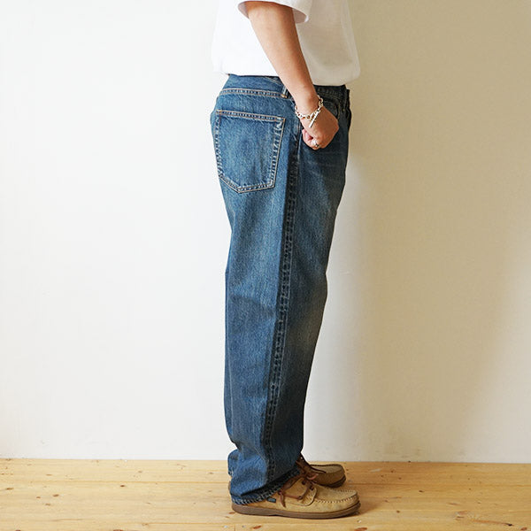 A.PRESSE - WASHED DENIM WIDE PANTS – IN MY BOOK STORE