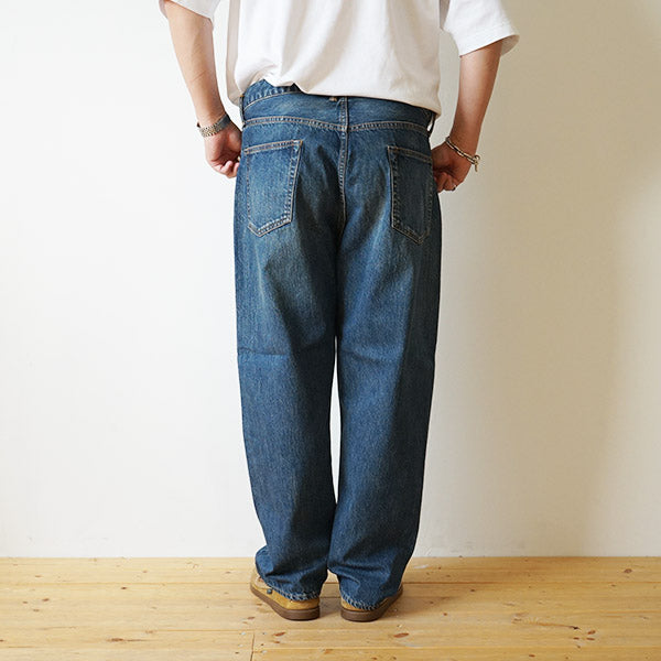 A.PRESSE - WASHED DENIM WIDE PANTS – IN MY BOOK STORE
