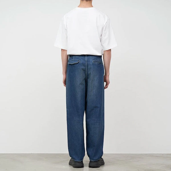 Graphpaper - SELVAGE DENIM TWO TUCK TAPERED PANTS – IN MY BOOK STORE