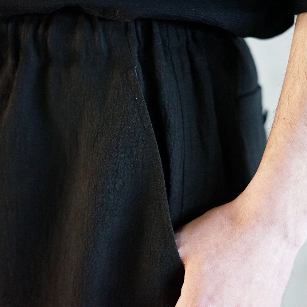 Cale - Cale for in my book store Water Twisted Linen Easy Trousers