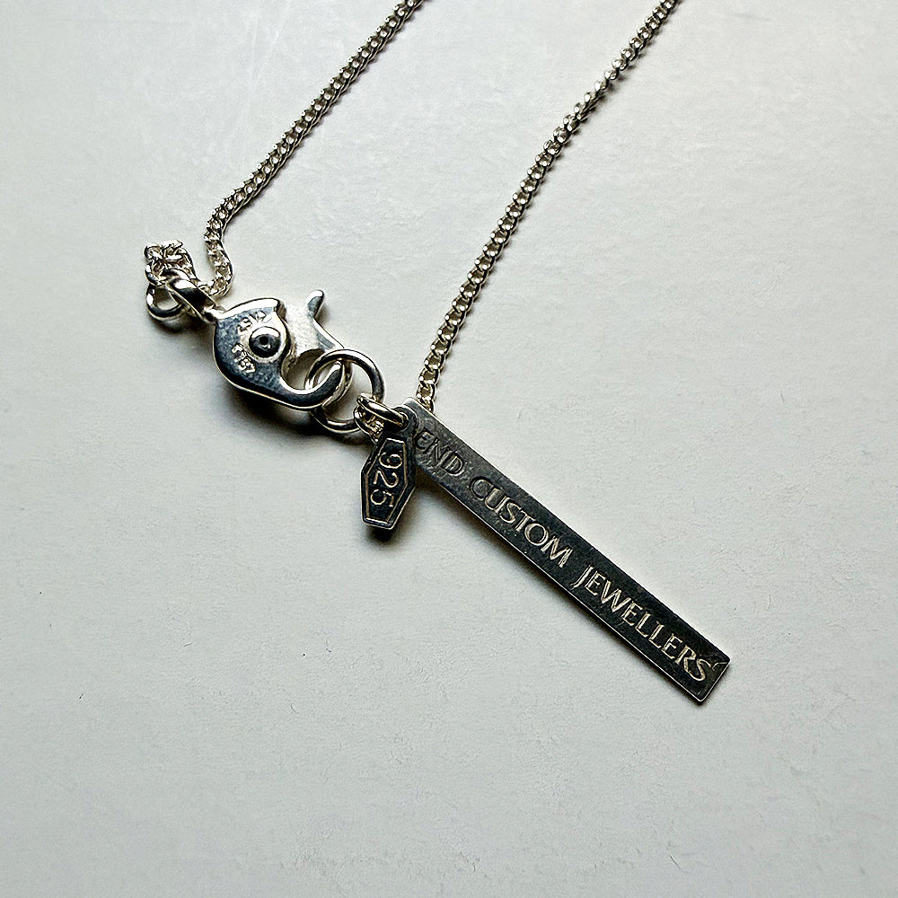 END CUSTOM JEWELLERS - Cal.Top / Necklace (SILVER)